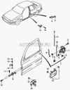 Фото Выключатель контакта двери DAEWOO NEXIA 96-- General Motors 96175901 General Motors