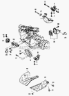 Фото Кронштейн опоры двигателя DAEWOO NEXIA передний левый General Motors 96181254 General Motors