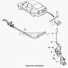 Фото Трос привода замка багажника General Motors 96216134 General Motors