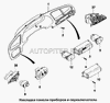 Фото ¬ыключатель корректора фар General Motors 96230811 General Motors
