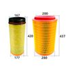 Фото Фильтр воздушный к-т (2841) HOWO/FAW FILTON WG9725190103 Filton WG9725190103 Filton