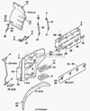 Фото Накладка модуля ступенек, нижняя DAF Daf 0673143 Daf