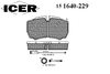 Фото Колодки тормозные задние 155лс FORD Transit 2.2-2.4 04.06-> Icer 151640229 Icer