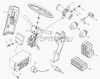Фото Кожух FOTON-1099 колонки рулевой Foton 1B22037321050 Foton