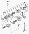 Фото Штанга толкателя FOTON 1049/69/99 T31434307 Foton T31434307 Foton