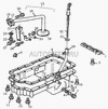 Фото Прокладка поддона двигателя FOTON-1069 1099 Foton T36815736 Foton