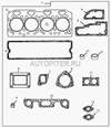 Фото Прокладка впуск Foton 1049A 1069 1099 Foton T3688C024 Foton