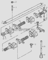 Фото Коромысло клапана 1049А, 1069, 1099, 1138 выпуск , шт Foton T4115R306 Foton