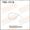 Фото хомут пластиковый черный! 5х200 Masuma YGS1019 Masuma