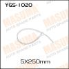 Фото Хомут пластиковый 5,0 x 250 черный MASUMA Masuma YGS1020 Masuma