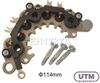 Фото Диодный мост генератора NISSAN  Almera 1.5  (N16)[QG15DE]   07.2000- Utm EH1737A Utm
