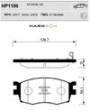 Фото Колодки тормозные передние HP1186 Hardron Sangsin HP1186 Sangsin