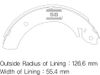 Фото Колодки тормозные барабанные задние SANGSIN BRAKE SA072-GR Sangsin SA072GR Sangsin