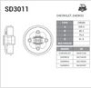 Фото Барабан тормозной задний 4 отв Sangsin SD3011 Sangsin