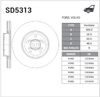 Фото Диск тормозной (1520297) Sangsin SD5313 Sangsin
