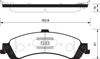 Фото Колодки торм.дисковые Hi-Q GMC YUKON 01-06 RR (D834) Sangsin SP1370 Sangsin