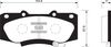 Фото Колодки тормозные передние SANGSIN BRAKE SP1 4 Sangsin SP1484 Sangsin