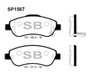 Фото Колодки передние " Sangsin SP1567 Sangsin