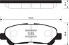 Фото Колодки тормозные дисковые задние TOYOTA HIGHLANDER II 2007-2013 комплект Sangsin SP2136 Sangsin