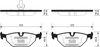 Фото Колодки BMW диск. зад. 3 (E36, E46), Z1 Roadster, Z4 Roadster (E85), Z4 купе (E86) Sangsin SP2162 Sangsin