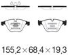 Фото Колодки перед. Е90, X1 E84 Sangsin SP2210 Sangsin