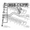 Фото Втулка стабилизатора (ВТУЛКА ПЕРЕДНЕГО СТАБИЛИЗАТОРА D22) Febest MSBCS2FR Febest