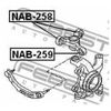 Фото сблок поворотного кулака nissan primera 01-07 Febest NAB258 Febest