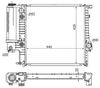 Фото Радиатор BMW 3-SERIES E30 1.6 82-90 BMW E36 1.6 1.8 2.0 2.5 90-96 Sat BW0001 Sat