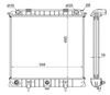 Фото Радиатор Land Rover Range Rover 94-02 Sat LR000394D Sat