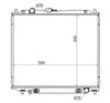 Фото Радиатор MITSUBISHI PAJERO 2.8 4M40 91-99 DIESEL Sat MC000628 Sat