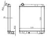 Фото Радиатор Mitsubishi Fuso Canter FE5 93-02 / Fuso Canter FE6 93-02 / Fuso Canter FE7 02-12 / Fuso Can Sat MC00844 Sat