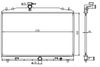 Фото Радиатор NISSAN SERENA  C25 MR20DE 05-10 Sat NS0005C25 Sat