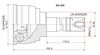 Фото SK-304_привод левый! 553mm\ Suzuki Grand Vitara 1.6-2.5/2.0D 98-03 Sat SK304 Sat