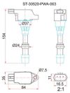 Фото ST-30520-PWA-003 SAT Катушка зажигания Sat ST30520PWA003 Sat