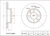 Фото Диск тормозной (Перед) Hyundai Accent 99-12 / Verna 00-06 / ТагАЗ Accent 99-12 Sat ST5171225061 Sat