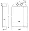 Фото РАДИАТОР ОТОПИТЕЛЯ САЛОНА HONDA STEP WAGON RF1/2 Sat STHD483950 Sat