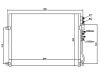 Фото SAT Радиатор кондиционера JEEP GRAND CHEROKEE COMMANDER 05-10 Sat STJP823940 Sat