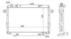 Фото РАДИАТОР TOYOTA LAND CRUISER 105 1HZ/1FZ-FE 4.2/4.5 98-07 GENERAL SPEC Sat TY0009105 Sat