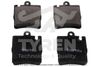 Фото Колодки тормозные дисковые задние MERCEDES BENZ W203C 2000- Tyren TYR1215311 Tyren