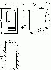 Переключатель 6RH 007 832-351 Hella