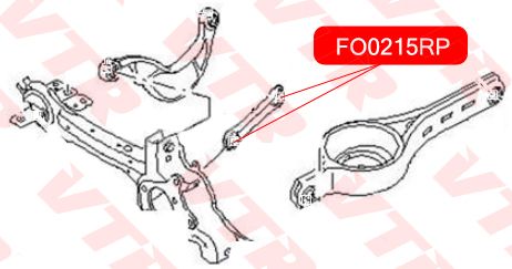 Сайлентблок заднего рычага FO0215RP Vtr