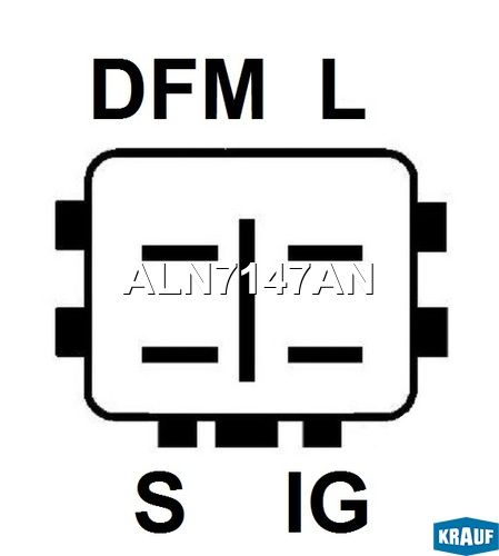 генератор 150amp ALN7147AN Krauf