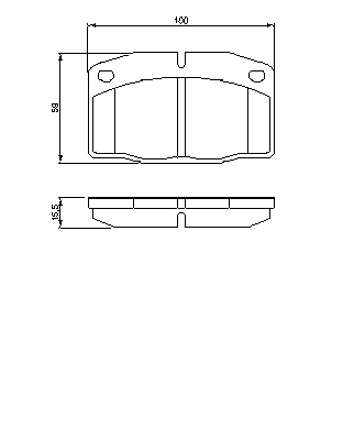 Комплект тормозных колодок, дисковый тормоз 0 986 465 141 Bosch