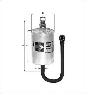 Топливный фильтр KL 69 Knecht/Mahle