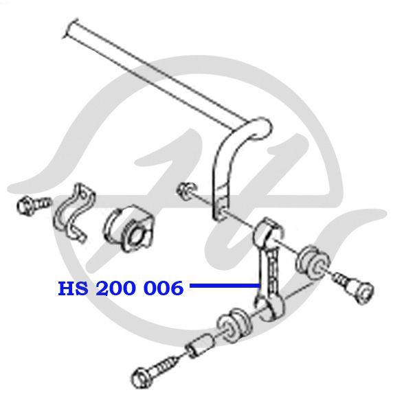 Стойка переднего стабилизатора для VW New Beetle 1998-2010 HS200006 Hanse