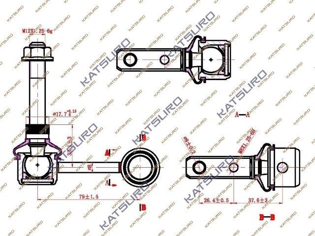 ТЯГА СТАБИЛИЗАТОРА kat17004toy Katsuro