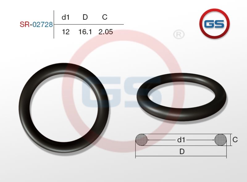 Резиновое кольцо 12 2.05 sr02728 GS