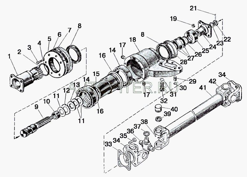 Штифт с проточкой ф12х30 под смазку СИ 522308094 МТЗ