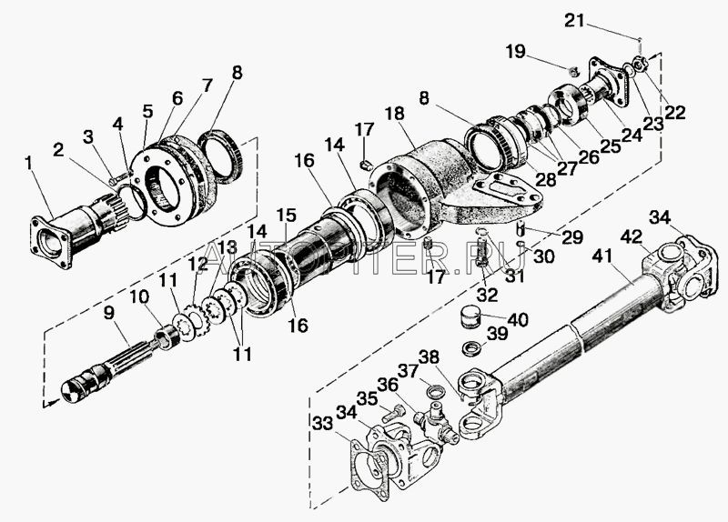 Штифт с проточкой ф12х30 под смазку СИ 522308094 МТЗ