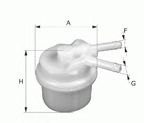 Топливный фильтр PP896 Filtron